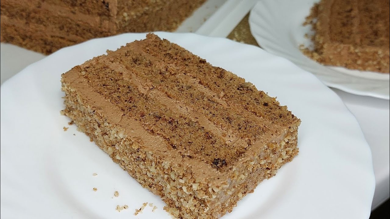 Starinski recept za čokoladnu tortu sa orasima💥-Chocolate cake