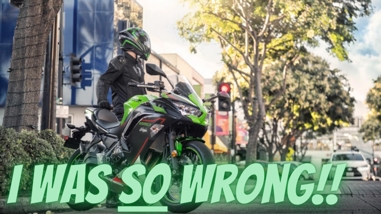 Harley Rider Tests Out a Sportbike For the First Time! Kawasaki Ninja 650