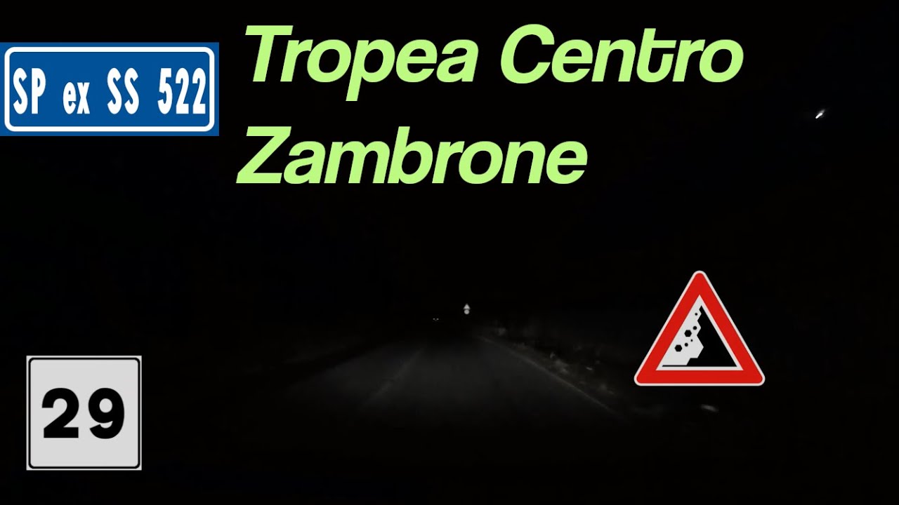 I - SP ex SS522 di Tropea - Tratto Tropea Centro-Zambrone