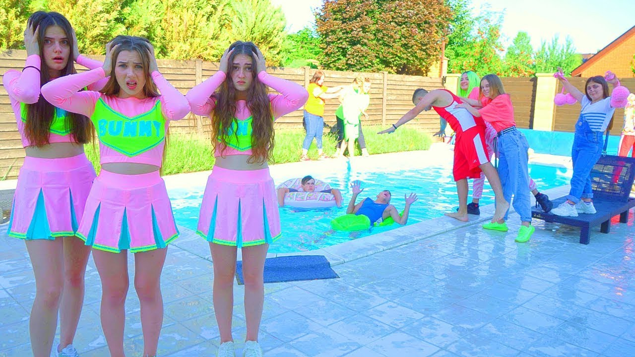 Diana und die Cheerleader haben DEN VERLIERERN ERLAUBT, PARTY zu haben! 24 Stunden verrückte Party