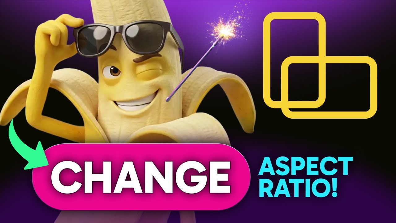 How to CHANGE ASPECT RATIO WITH NANO BANANA (Step by Step)