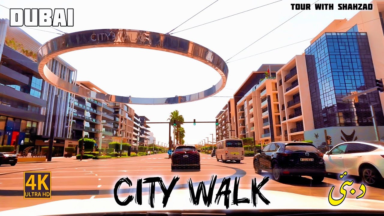 4K Drive: City Walk Dubai | A Luxury Lifestyle Destination