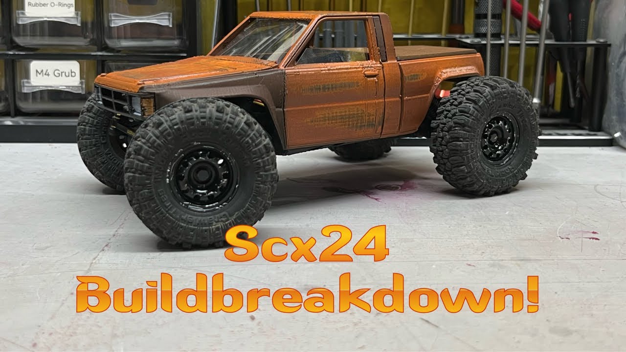 Базовая сборка SCX24. Да, ещё одна Toyota.