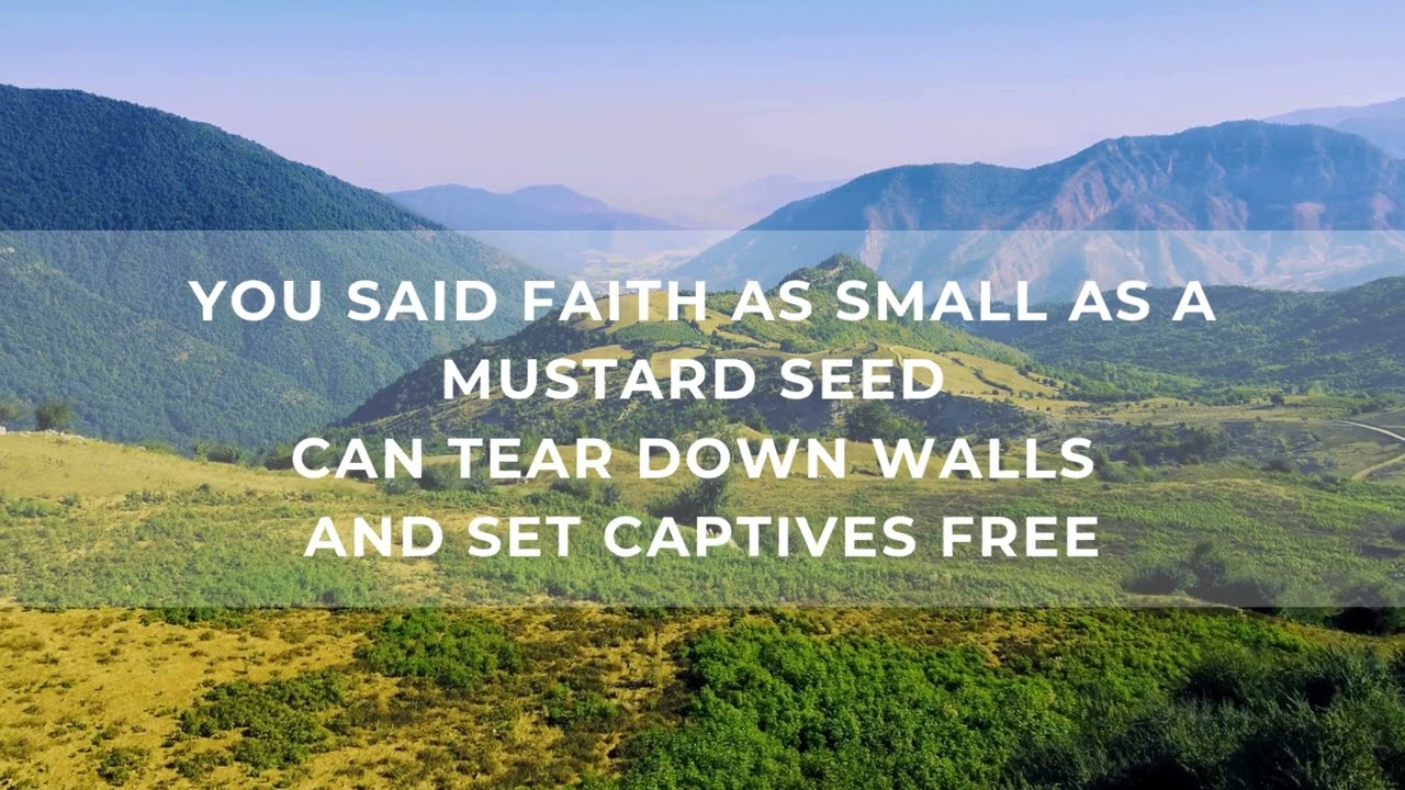 MOUNTAINS WILL MOVE l OFFICIAL LYRICS VIDEO