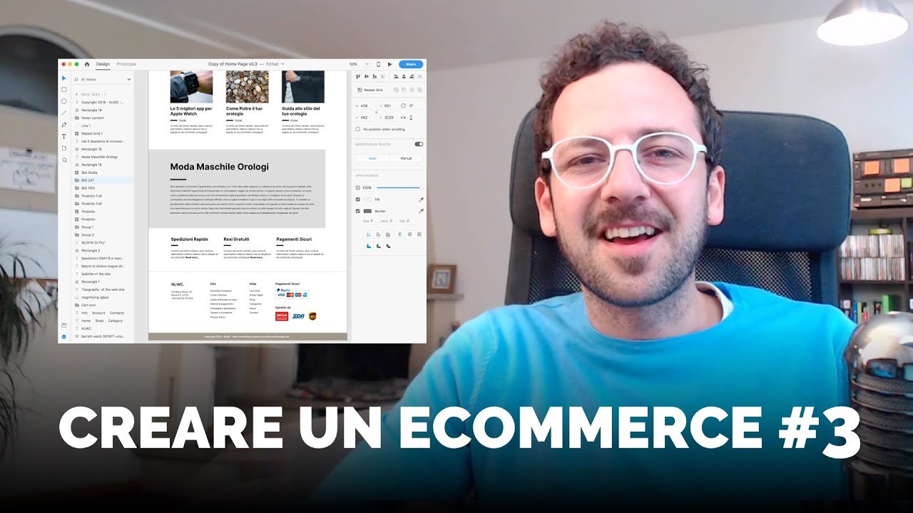 Web Design di un eCommerce in Adobe XD  - #3 Accorgimenti Seo, Marketing e Footer