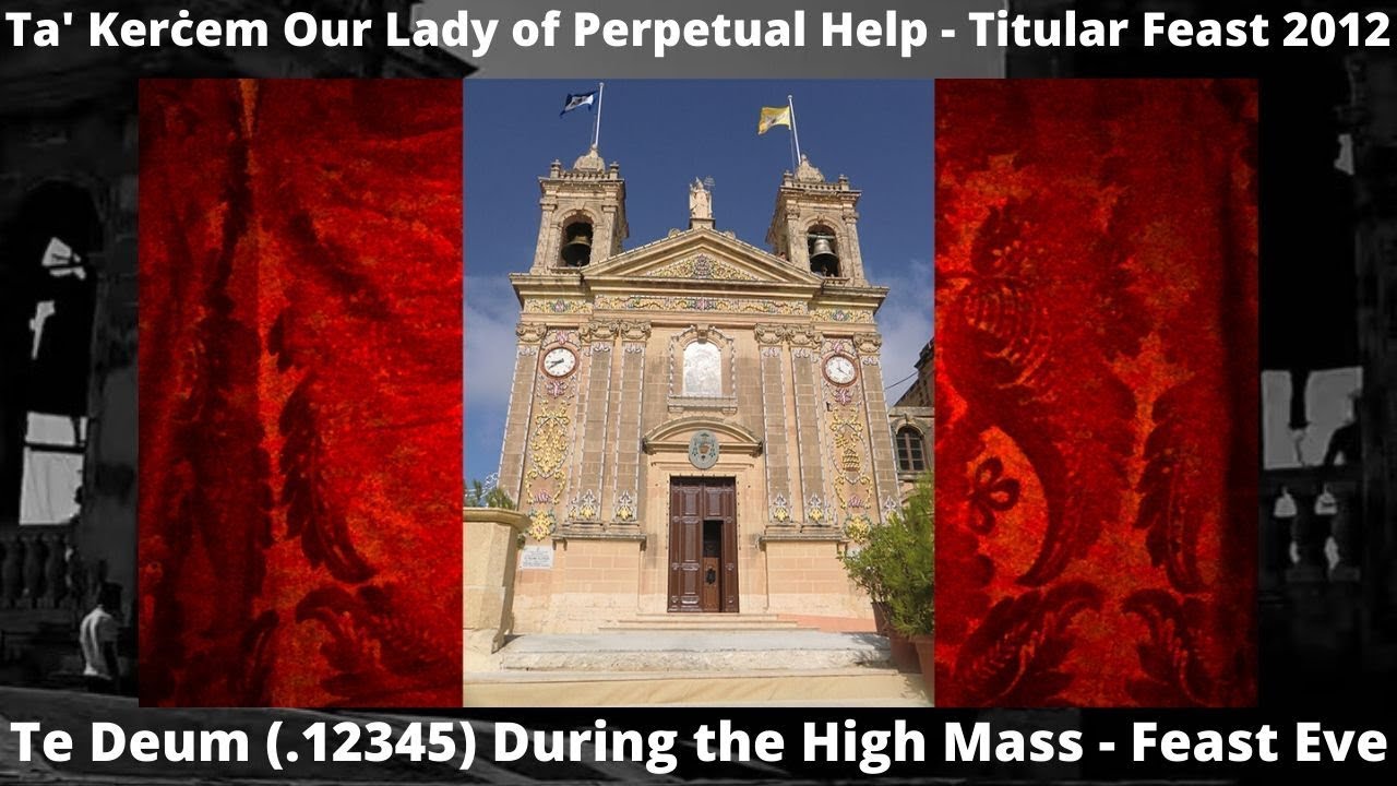 Te Deum (2012 - .12345) - Kerċem Madonna tas-Sokkors - Festa Titulari - 5 Qniepen