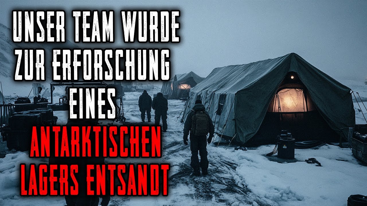 Gruppe von Wissenschaftlern und Soldaten Untersucht SELTSAMES Verschwinden in Antarktis.