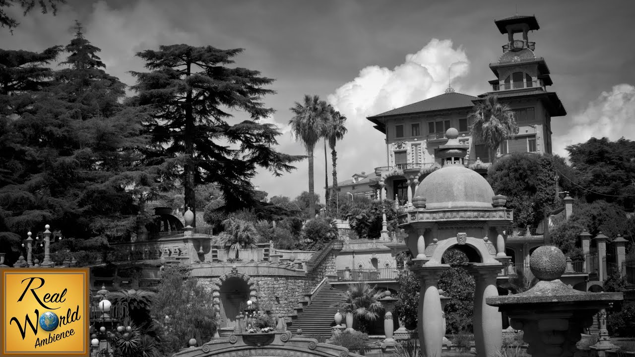 Afternoon Walk to the Majestic Home of “Monsieur Grock” the Famous King of Clowns - 4k Ambience