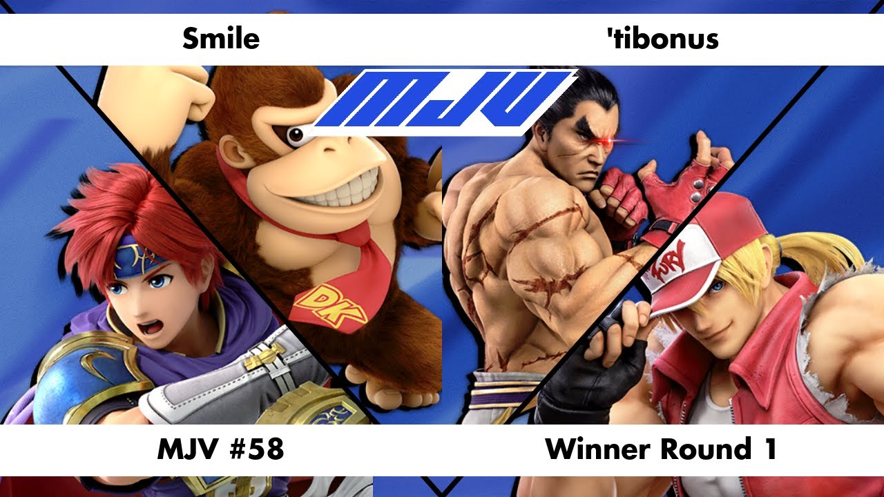 MJV #58 - Smile (Donkey Kong, Roy) Vs. 'tibonus (Kazuya, Terry) - Winner Round 1