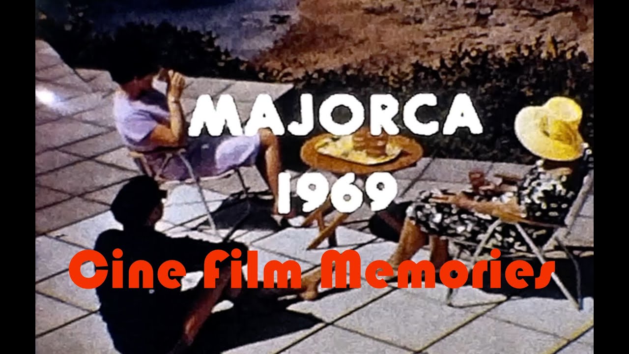 Majorca 1969 Amateur Home Movie Cine Film