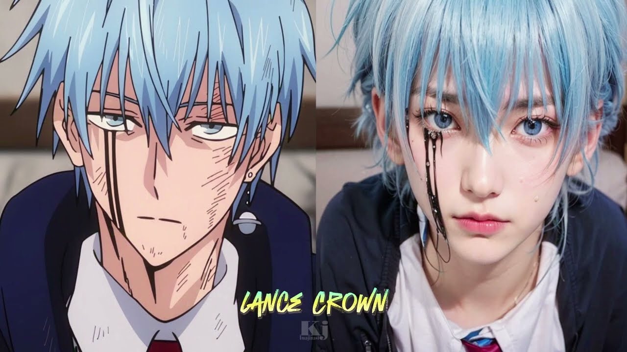 MASHLE: MAGIC AND MUSCLES character in real life x Bling-Bang-Bang-Born / Creepy Nuts