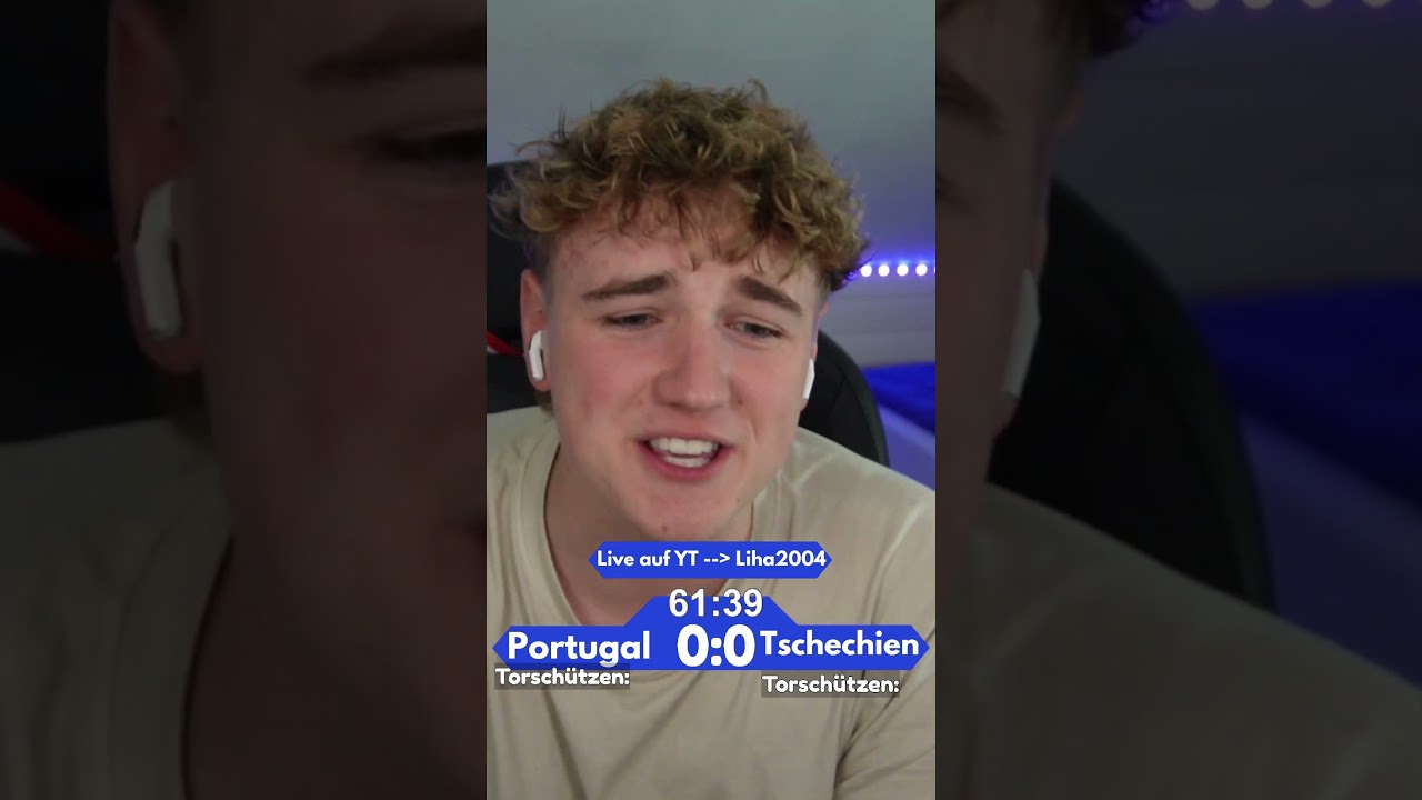 Was ist denn hier los? Tschechien f&uuml;hrt gegen Portugal #euros2024 #portugal
