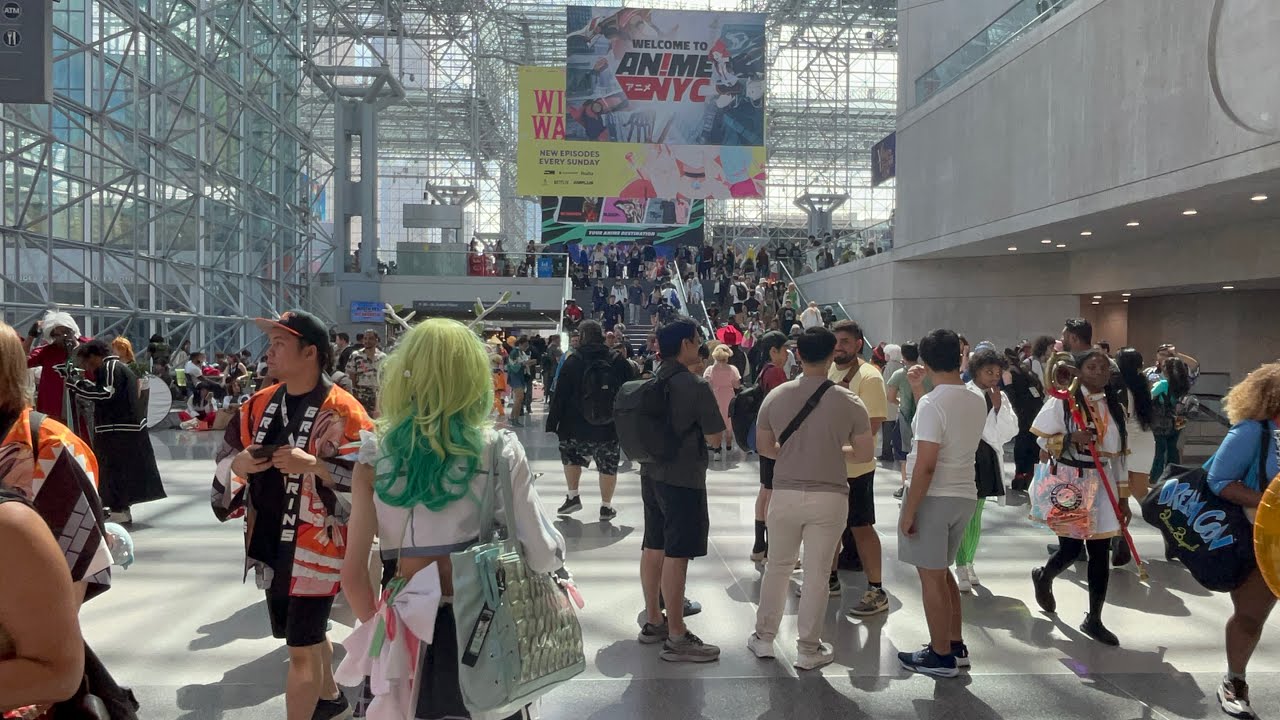 ANIME NYC 2025,Day 1 Cosplay&Walking Tour,Thurs.Aug.21st.😎