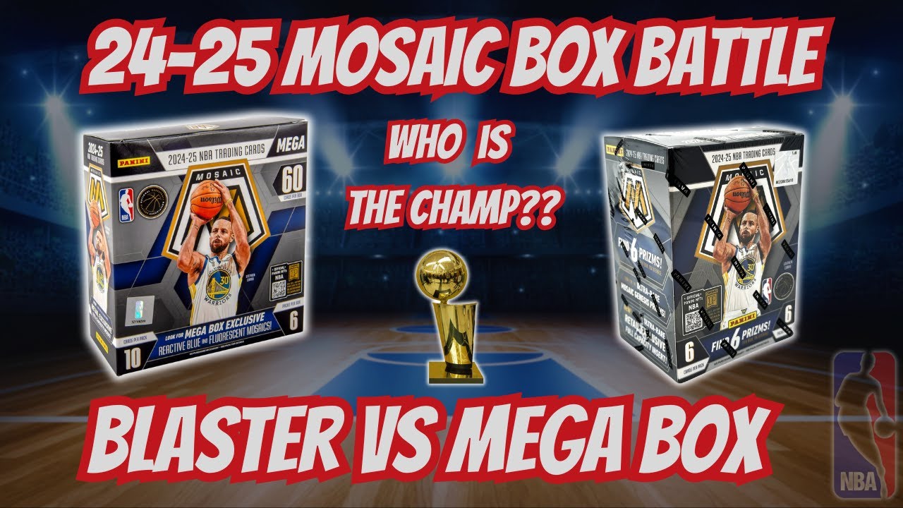 🚨EPIC BOX BATTLE!!!🚨 2024-25 Mosaic Blaster vs Mega Box Opening