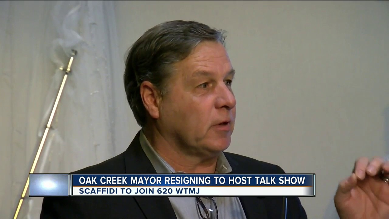 Oak Creek mayor resigning to host talk show