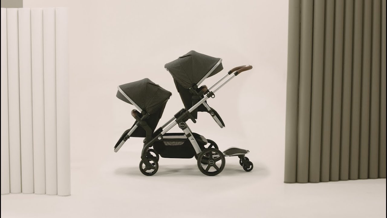 Silver Cross Wave 2022 Single to Double Stroller | Demo Video