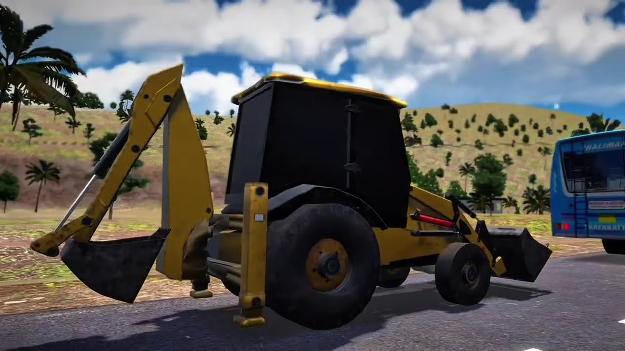JCB TRAFFIC MOD RELEASED | BUS SIMULATOR KERALA | LINK IN DESCRIPTION #bsk #busgames #buspremi 