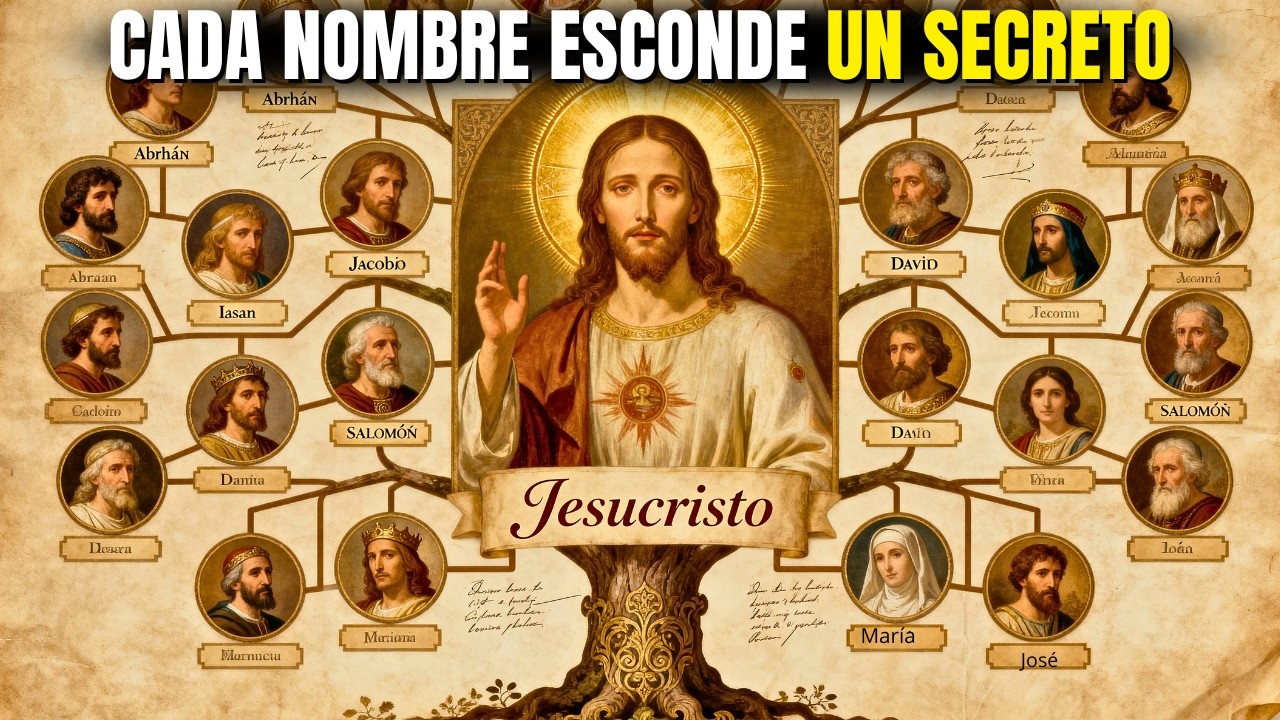 El Árbol Genealógico Completo de Adán a Jesús: Cada Nombre Esconde un Secreto