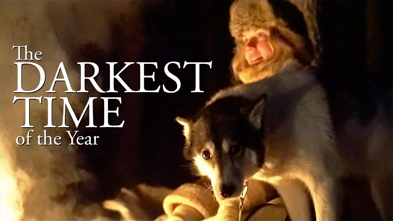 LIFE during the DARKEST TIME of THE YEAR at the ARCTIC CIRCLE | Fia Music, Sled Dog Tours