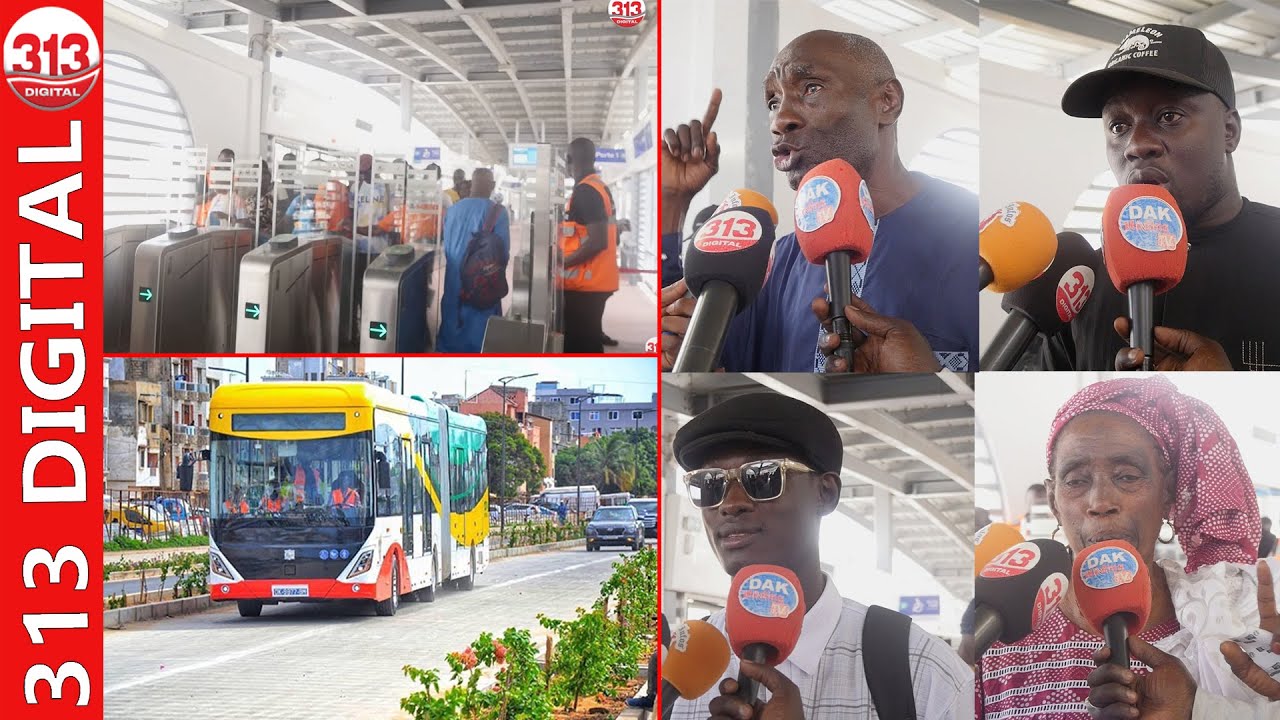 Démarrage du Bus Rapid Transit (BRT) : Colobane,  les passagers se prononcent «contane nagn bou bakh