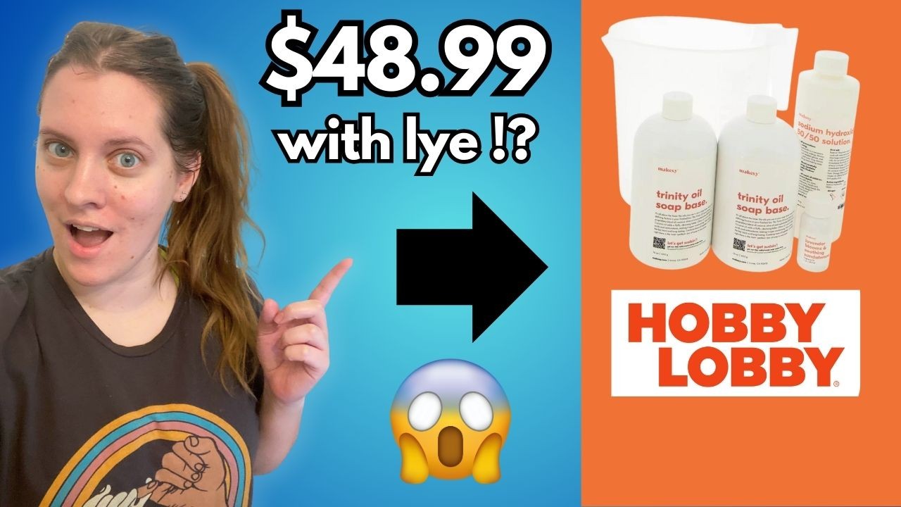 Тестирую набор для мыловарения холодным способом из CRAFT STORE!?! #мыловарение #обзор