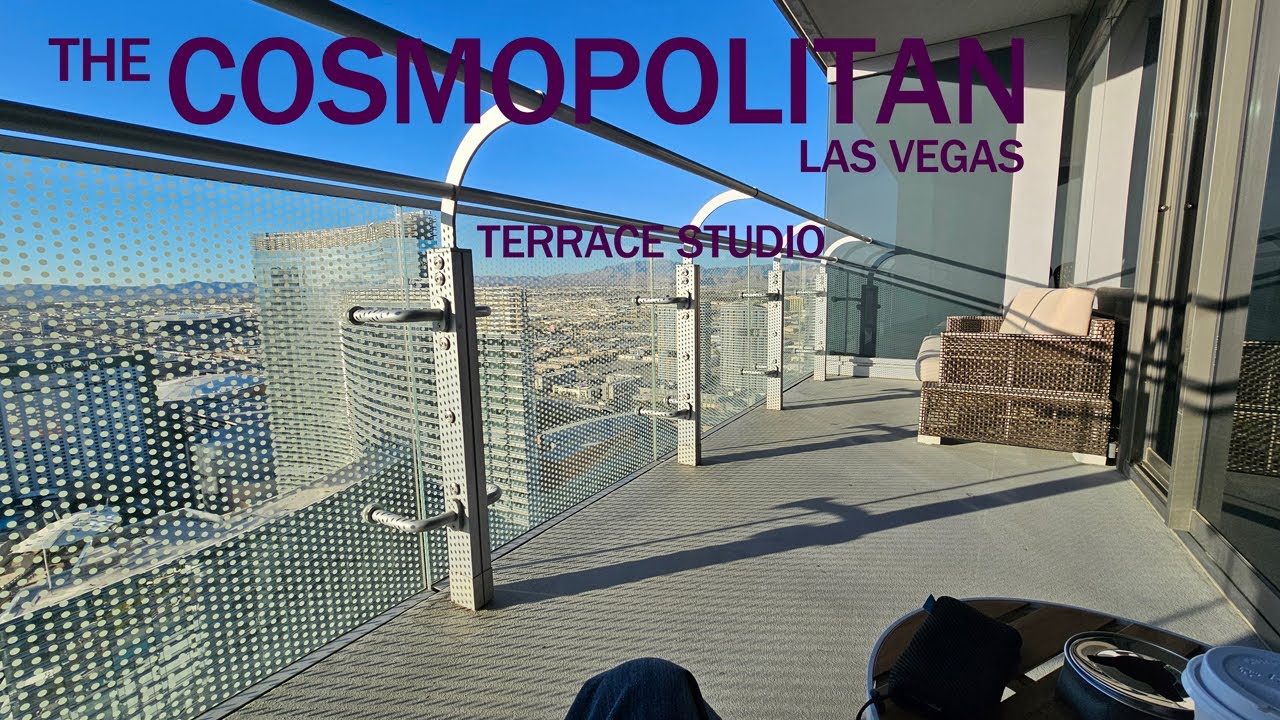 The Cosmopolitan Las Vegas Terrace Studio Room and Property Tour