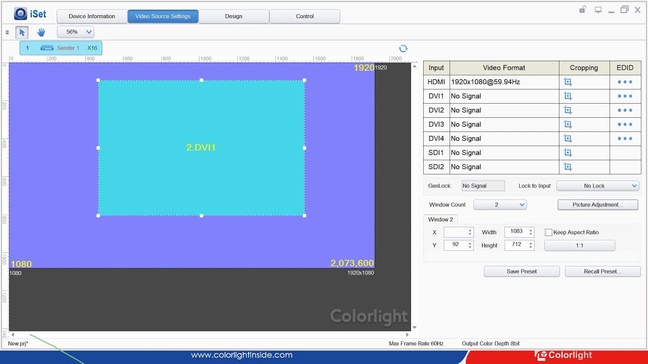 Colorlight iSet Basics