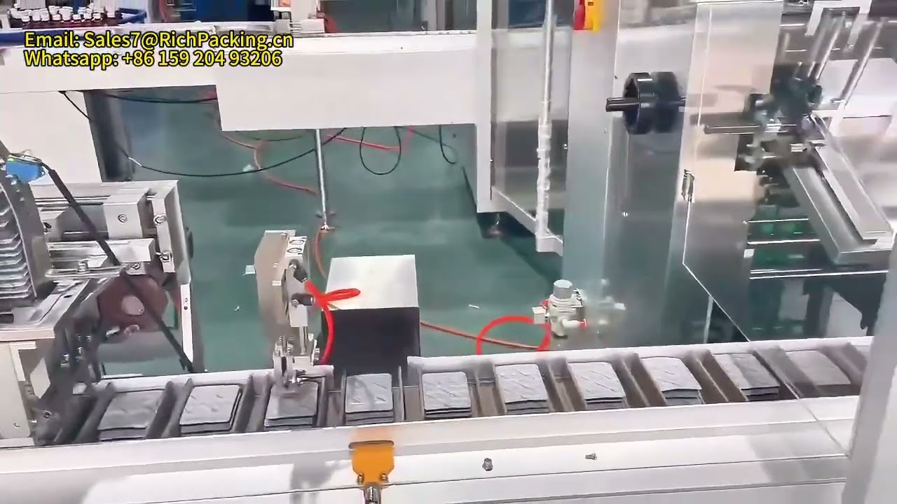 Cartoning package machine blister plate package machine