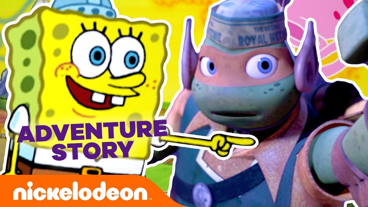 The Adventures of SpongeBob & TMNT! 🍍🐢 | #TBT