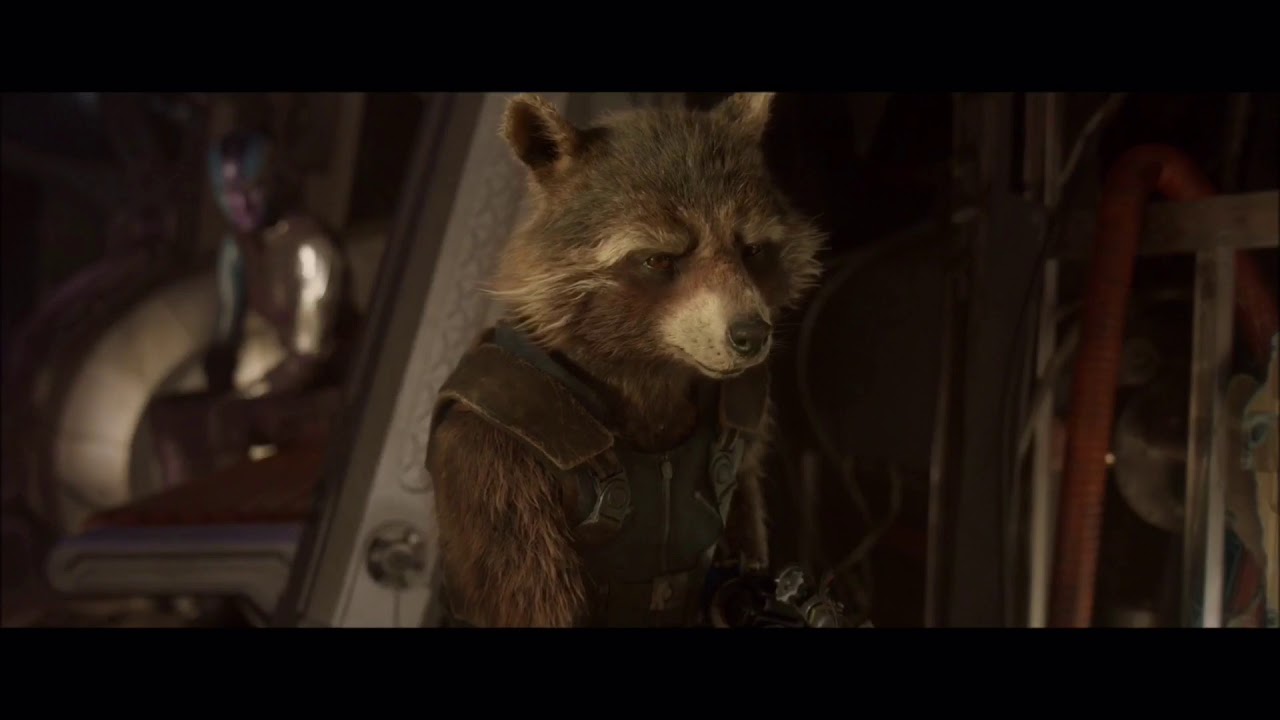 Guardians of the Galaxy - The chain scene