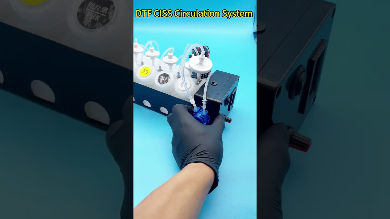 New DTF CISS White Ink Circulation