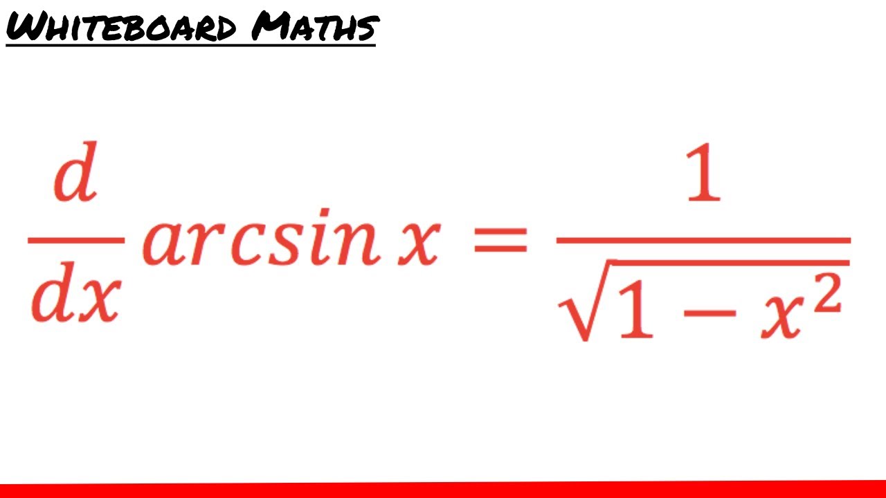Производная arcsin x