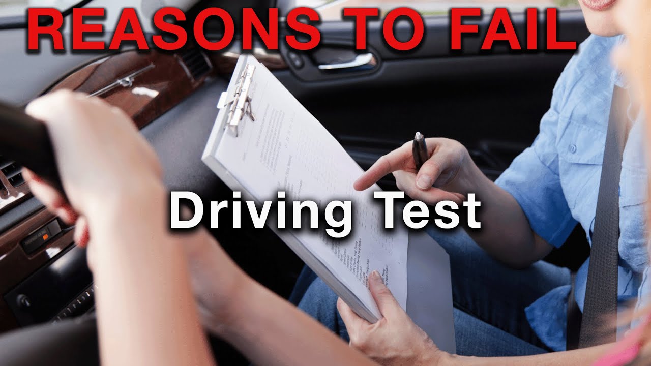 Top 10 Reasons for Failing a Driving Test - Avoid these in 2026
