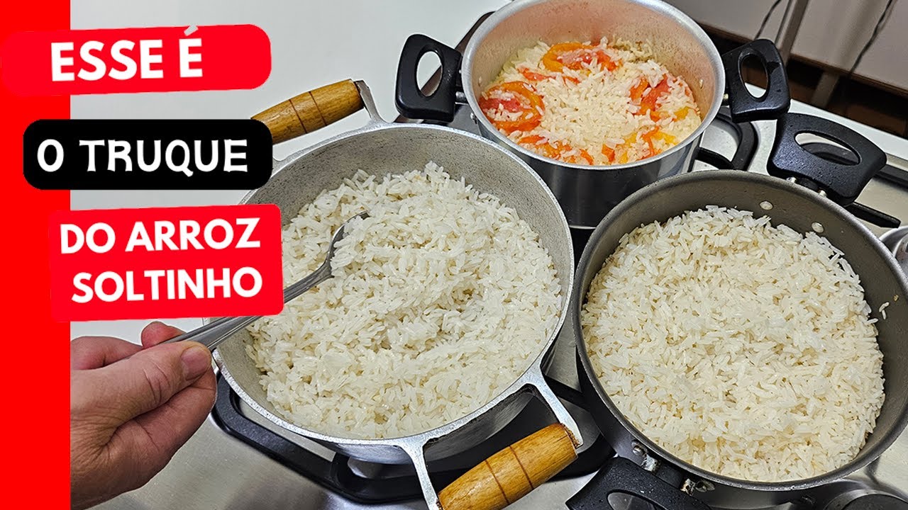 COMO FAZER ARROZ SOLTINHO ESSE É O SEGREDO AGORA SÓ FAÇO ASSIM