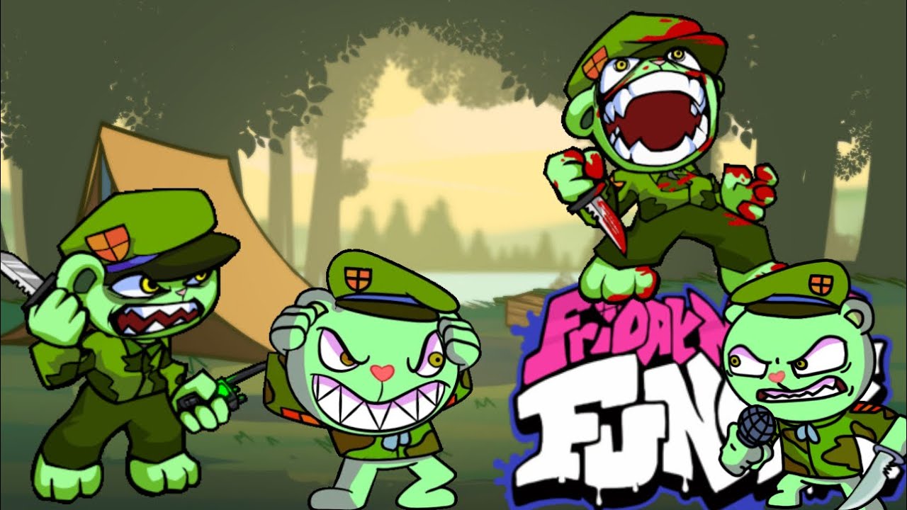 All Flippy Mods In FNF #Flippy #FNF