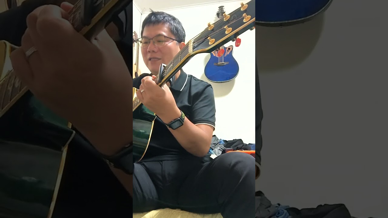 唯獨倚靠你 E調 #MARINA_MARK32TG綠吉他 #Peter吉他Worship