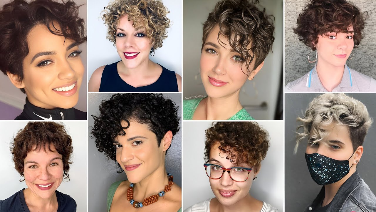 COUPE COURTE CHEVEUX BOUCL&Eacute;S - COUPE DE CHEVEUX COURTE POUR FEMME