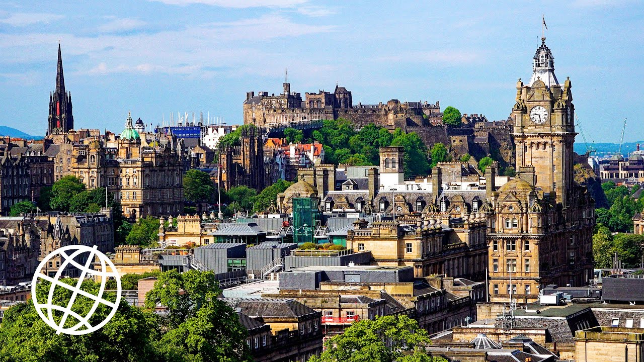 Edinburgh, Scotland  [Amazing Places 4K]