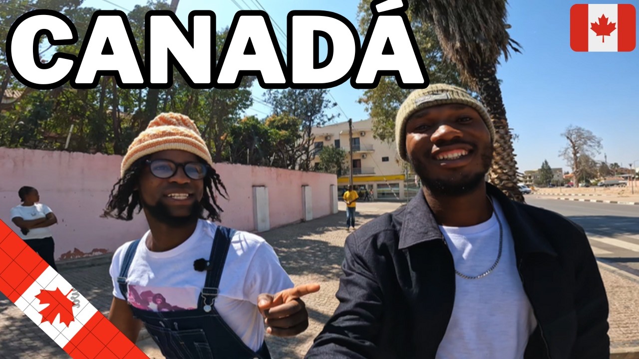 ELE VEIO DO CANADÁ E FICOU CHOCADO COM ANGOLA! 😱🇦🇴