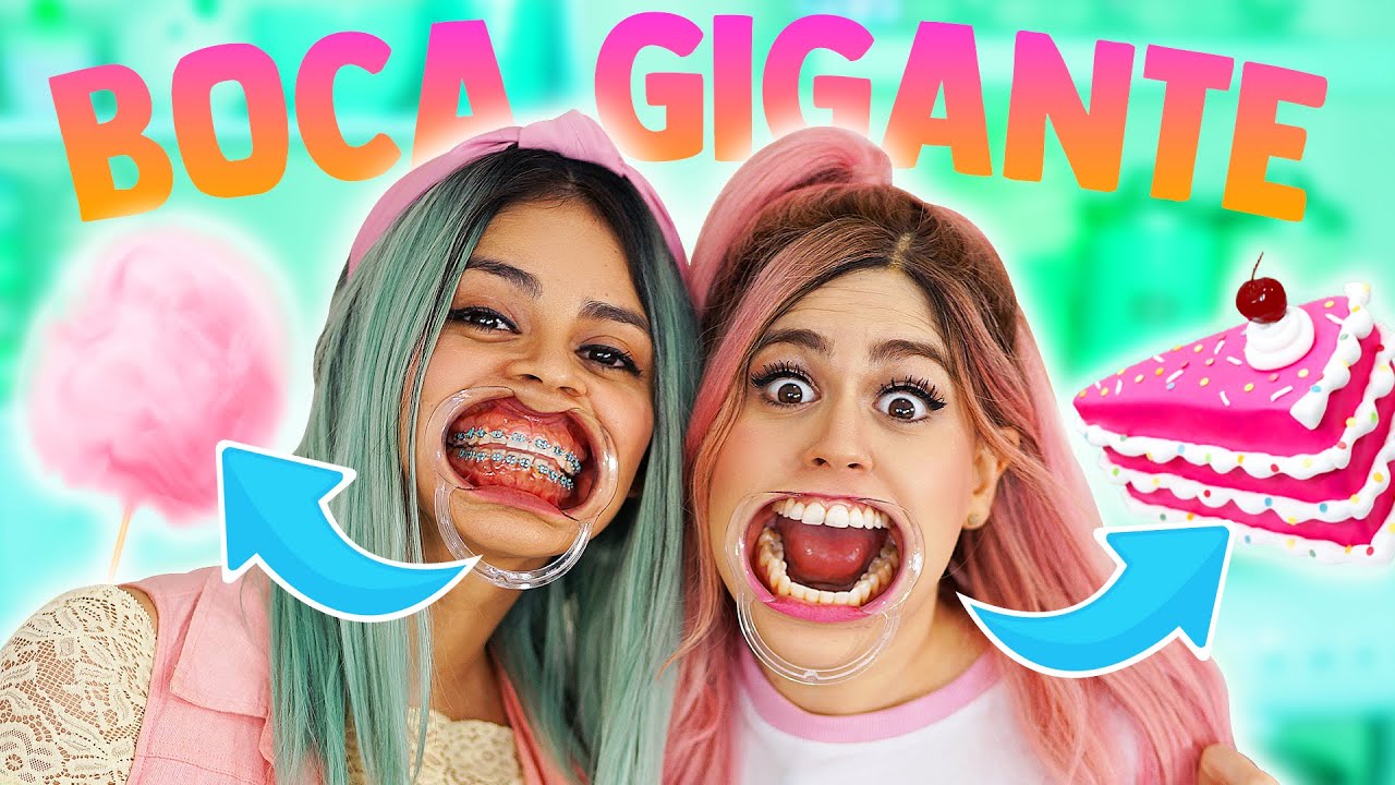 RETOS BOCA GIGANTE VS AURORA | HICE TRAMPA | MIS PASTELITOS