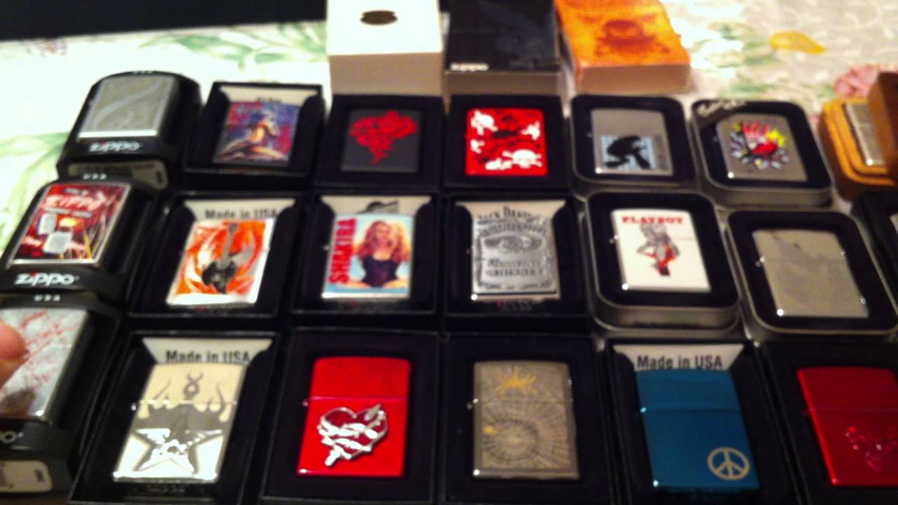 My Zippo Lighter Collection