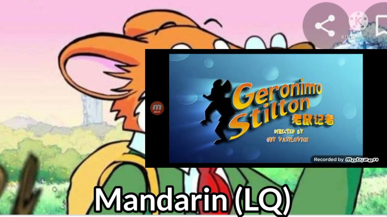 Geronimo Stilton Opening Multilanguage Comparison
