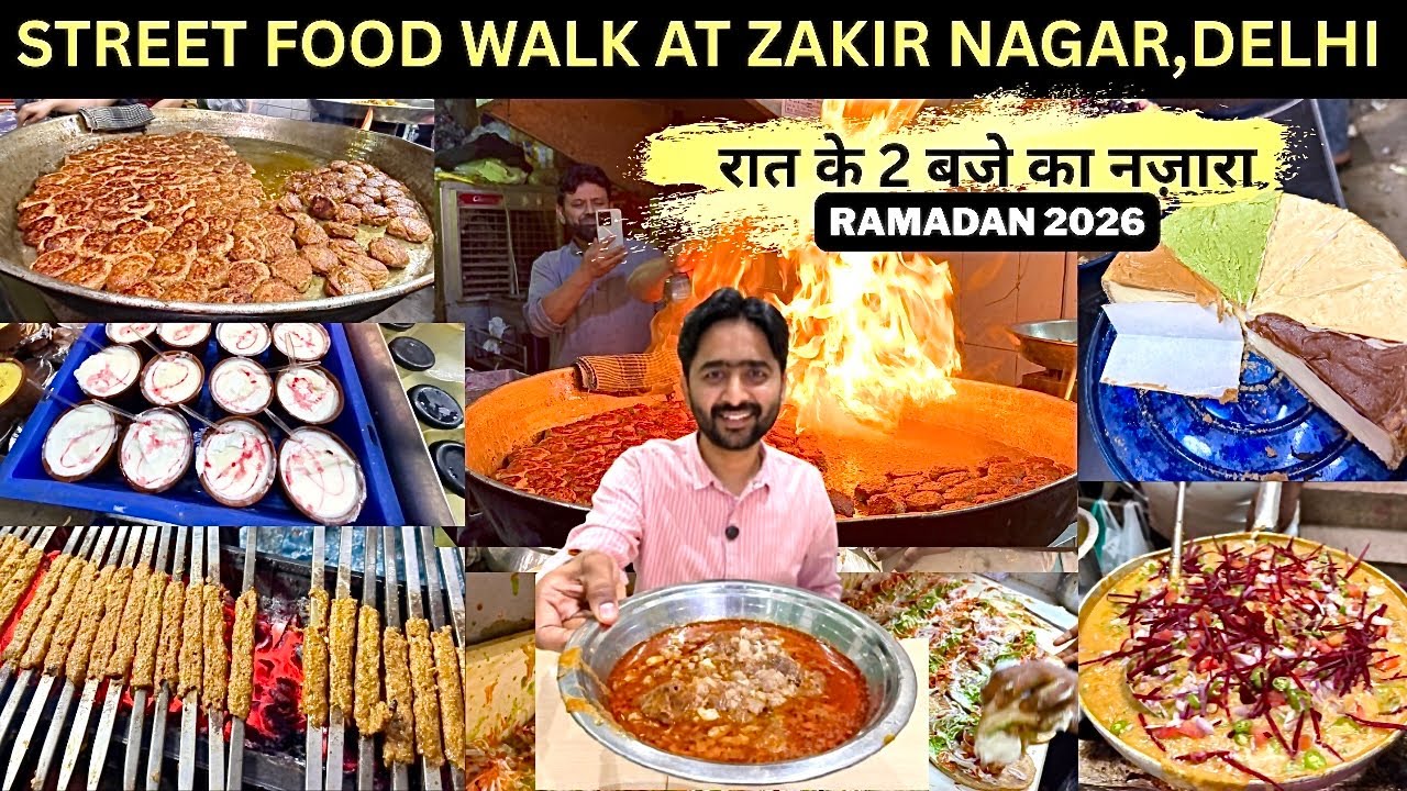 RAMADAN 2026 : Top 7 Best Street Food in Zakir Nagar| Delhi Street Food| Indian Food @SwagSeDoctor 