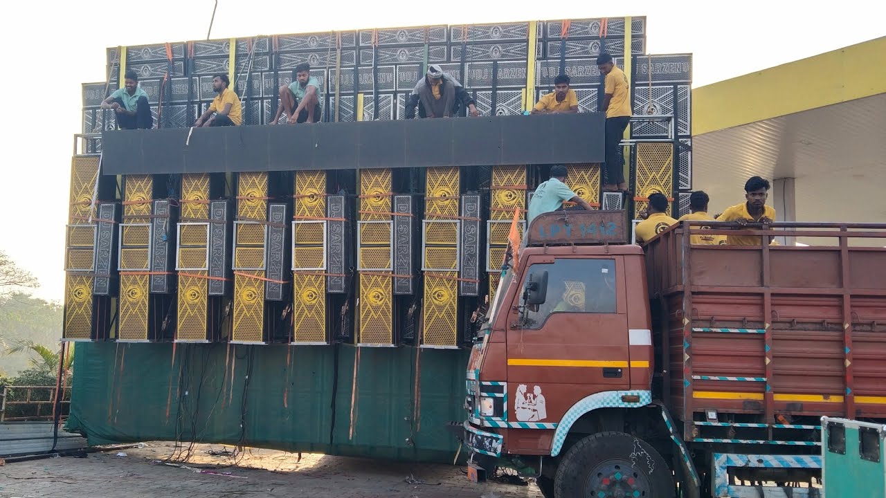 DJ SARZEN Setup unloading live motto mela 🔥