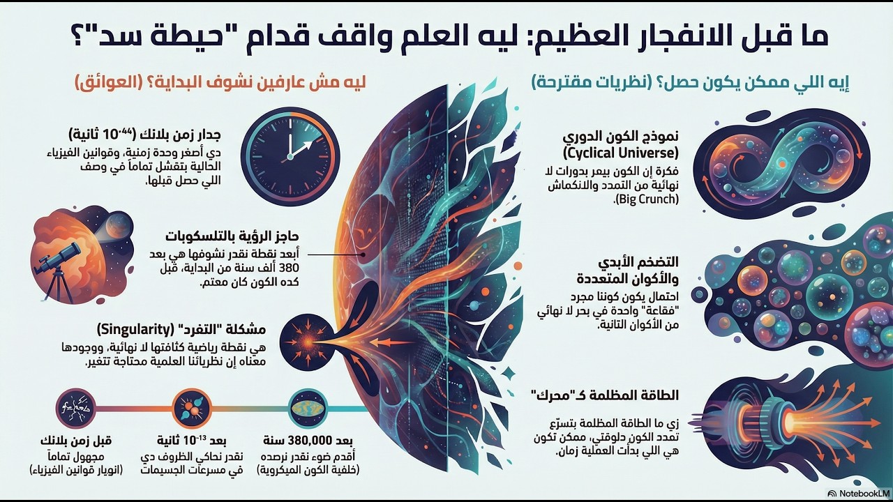ماذا كان قبل الانفجار العظيم؟