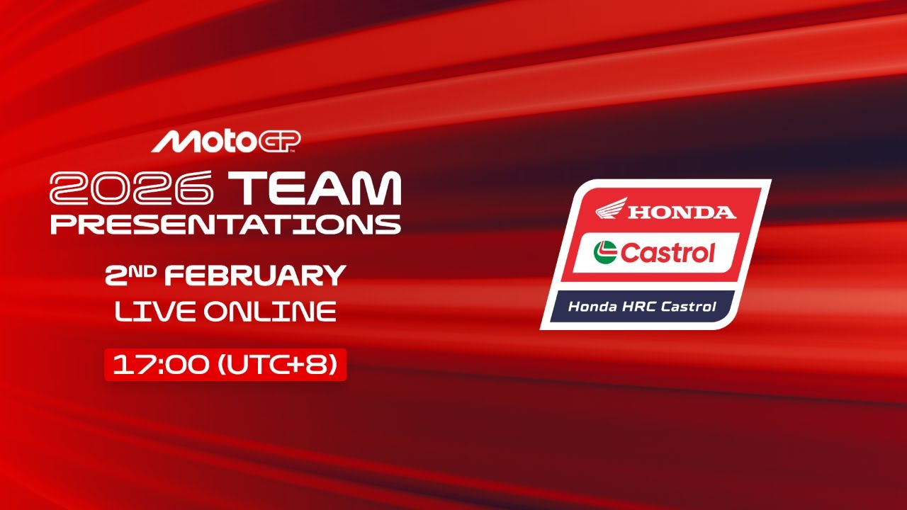 Honda HRC Castrol | 2026 MotoGP Teams Presentations Live Show