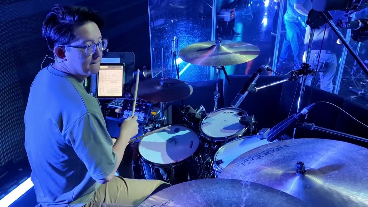 Rain Down by Delirious? Live Drum Cam