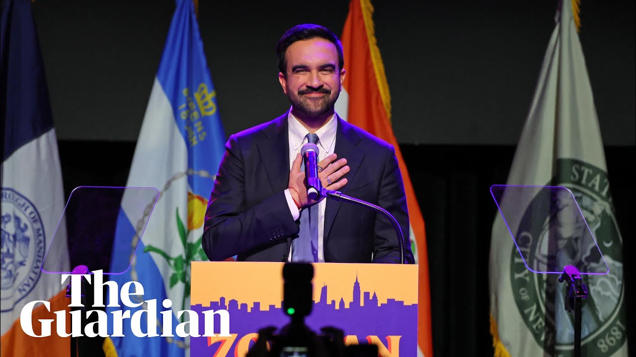 Zohran Mamdani's full victory speech following New York mayor election