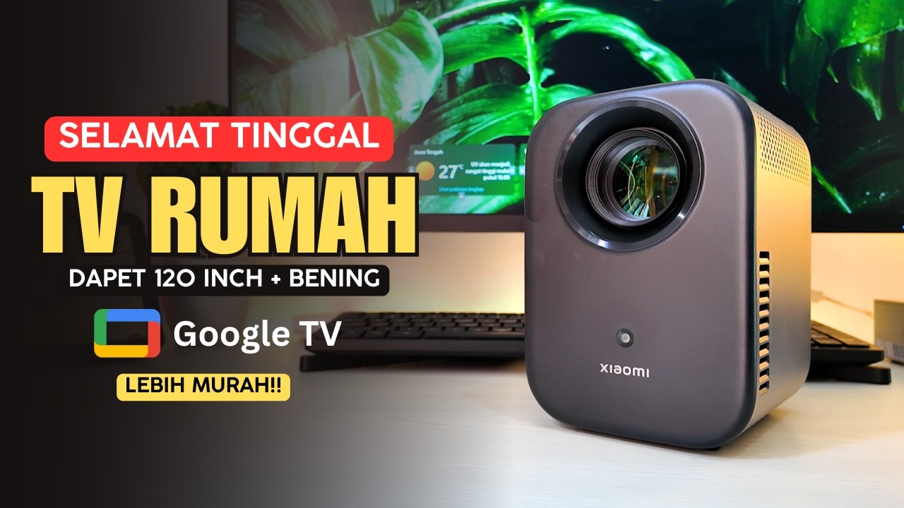 BENERAN BIKIN TV PENSIUN DINI? REVIEW XIAOMI PROJECTOR L1!!!