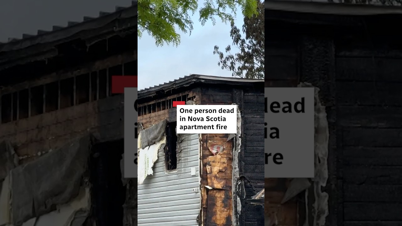 One dead in Nova Scotia apartment fire: police